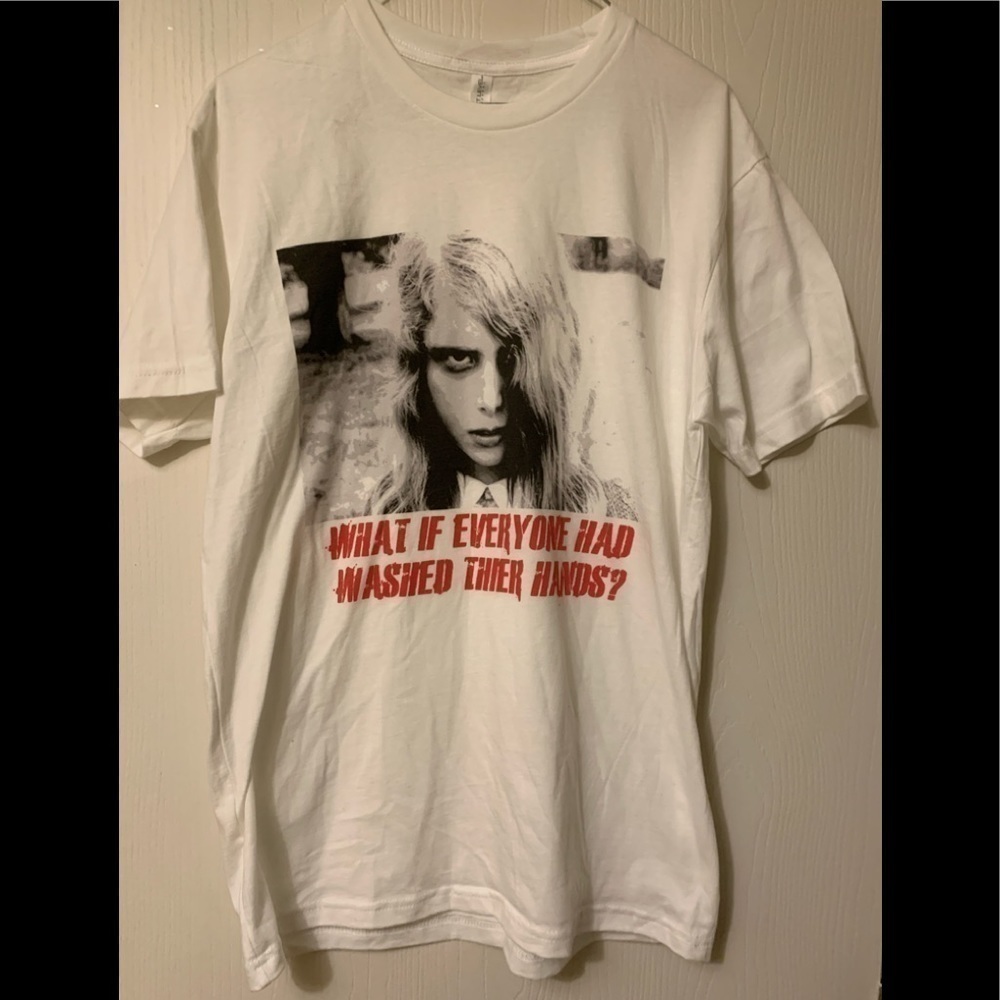 What if everyone had washed their hands? cotton tee shirt M